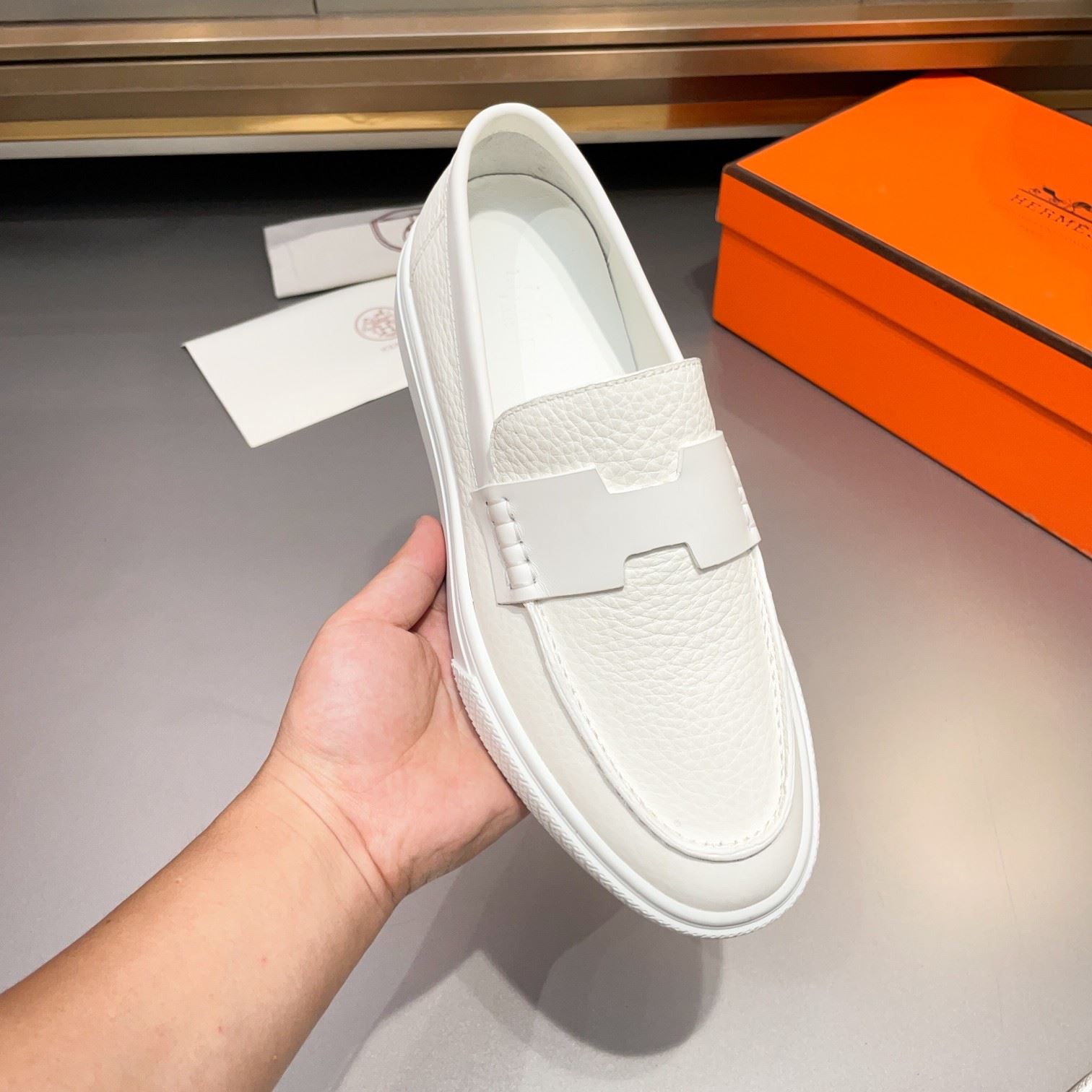 Hermes Low Shoes